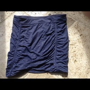 Athlete twisted mini skirt